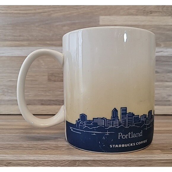 Starbucks‎ Portland Collector Series Coffee Tea Mug Cup 16 oz. 2009 - Picture 3 of 5